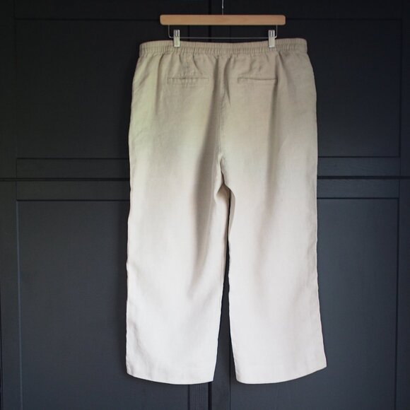 L.L. Bean | Linen Pants in Oatmeal - Picture 5 of 6